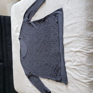 Ladies XL NWT Workshop Macy's 3/4 Sleeve Top (Over Sized) Loose Fit